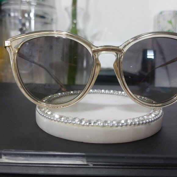 Michael Kors Women\'s Brisbane 54mm Brown Light Gold Sunglasses MK1077-101413-5 main image 10